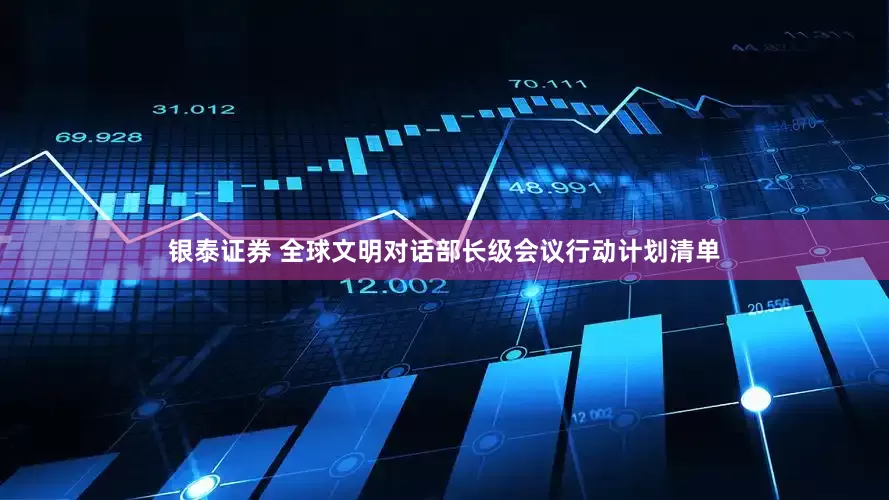 银泰证券 全球文明对话部长级会议行动计划清单